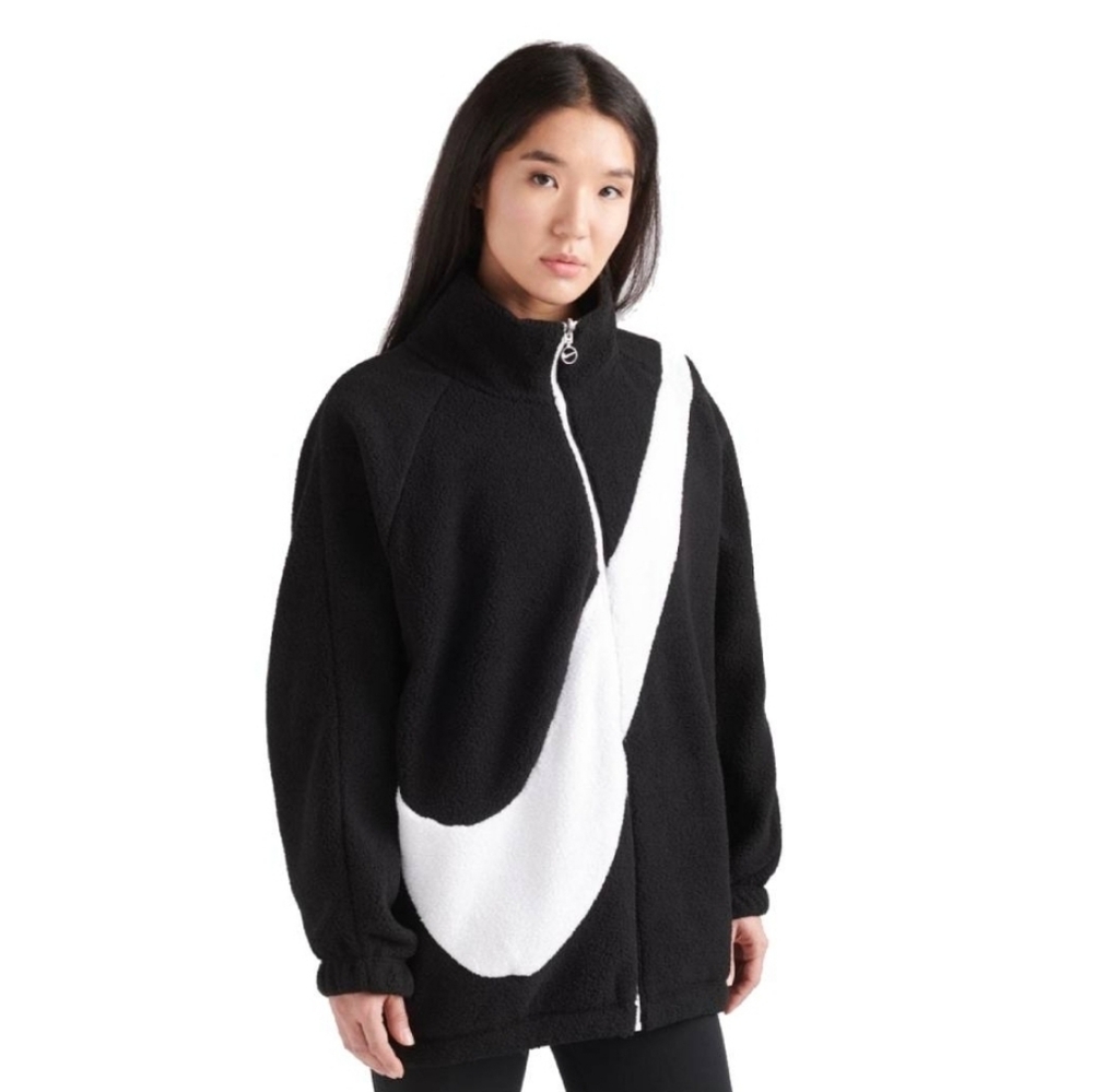 Nike NSW Oversized Swoosh Reversible Jacket - Women's size SMALL